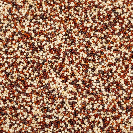 Cereal Quinoa Grains Dry - Tri Colour / Andean Grain Mix [Rainbow/Tri-Colour Quinoa]